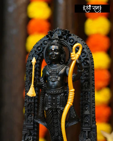 Ram Lalla MDF Cutout of Ram Lalla Statue in Ayodhya Mandir (2D)