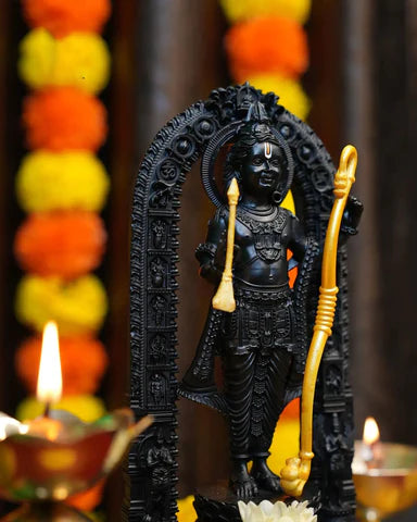 Ram Lalla MDF Cutout of Ram Lalla Statue in Ayodhya Mandir (2D)